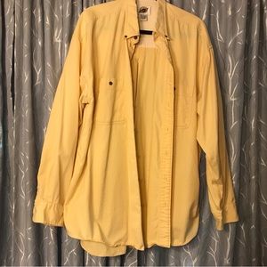 Men’s Soft Yellow Field Gear Shirt XL Tall
